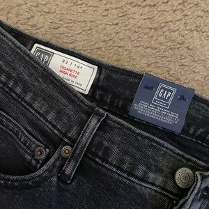 GAP Cigarette High Rise Black Jeans - BOGO
